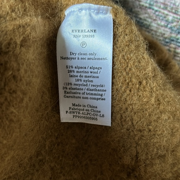 Everlane SuperFuzz Sweater in Dijon - Picture 3 of 3